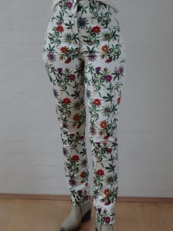 Blomstret bukser med lommer