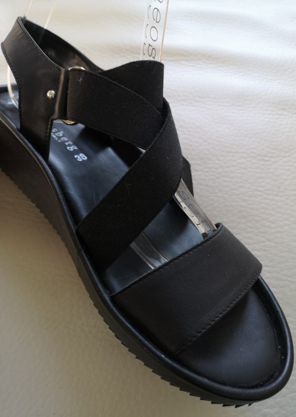 Fonnesberg sandaler med elastikremme